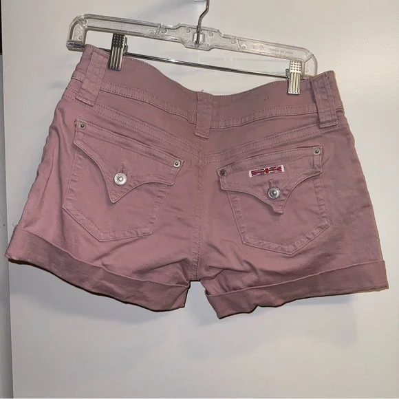 Hudson Jeans Ruby Mid Rise Flap Pockets Denim Shorts - Picture 4 of 8